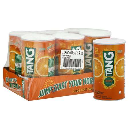 TANG Beverage Tang Orange 72 oz. 4.5lbs, PK6 00043000032947